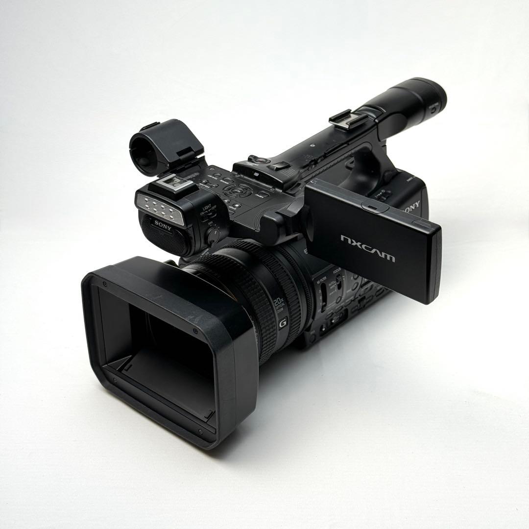 ①SONY NXCAM HXR-NX5R 業務用 ビデオカメラ おまけ有