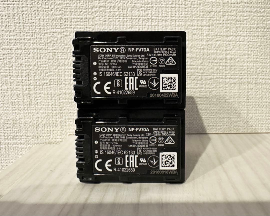 美品 SONY 4K FDR-AX60 RMT-VP1 SLIK GX8400