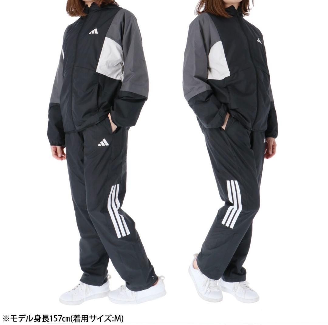 新品 未使用 adidas アディダス ウィンドブレーカー 上下 セットアップM