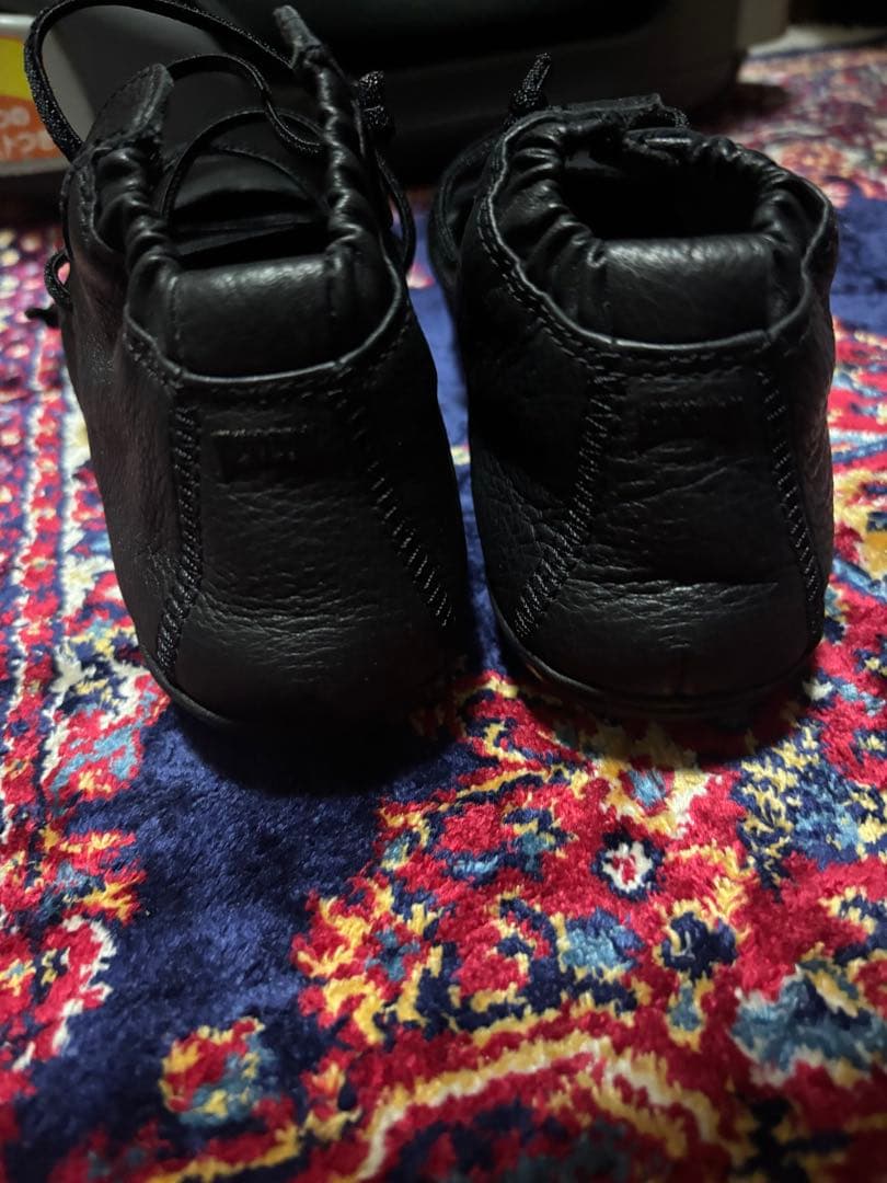 ハイカットシューズ 皮革