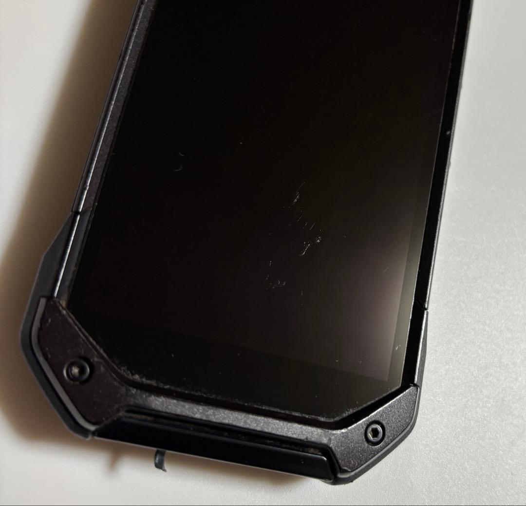 難有 128G KYG01 TORQUE 5G ブラック au SIMフリー