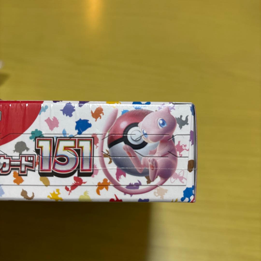 新品 未開封 シュリンク付き ポケモンカード151 BOX ボックス ポケカ