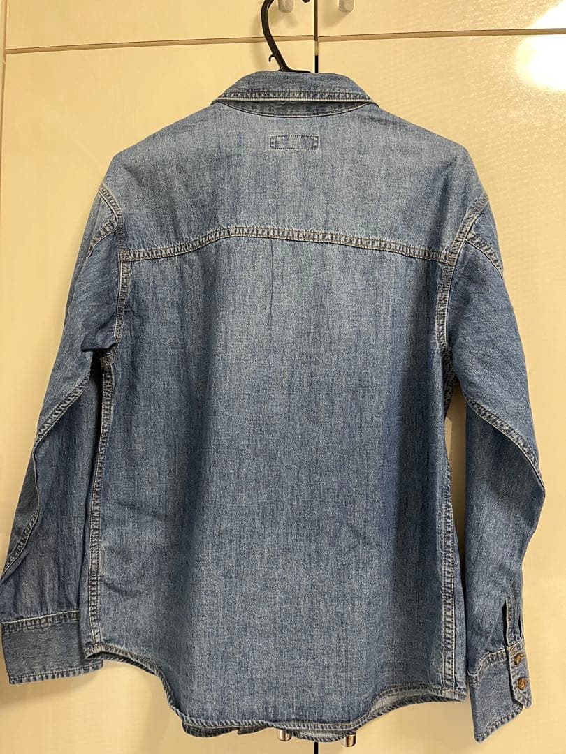 Spick and Span ライトオンスデニムシャツ ブルー