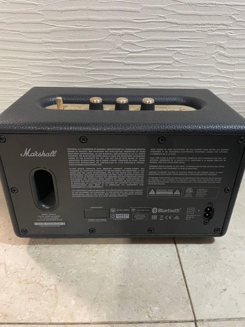 Marshall acton Ⅱ Bluetoothスピーカー