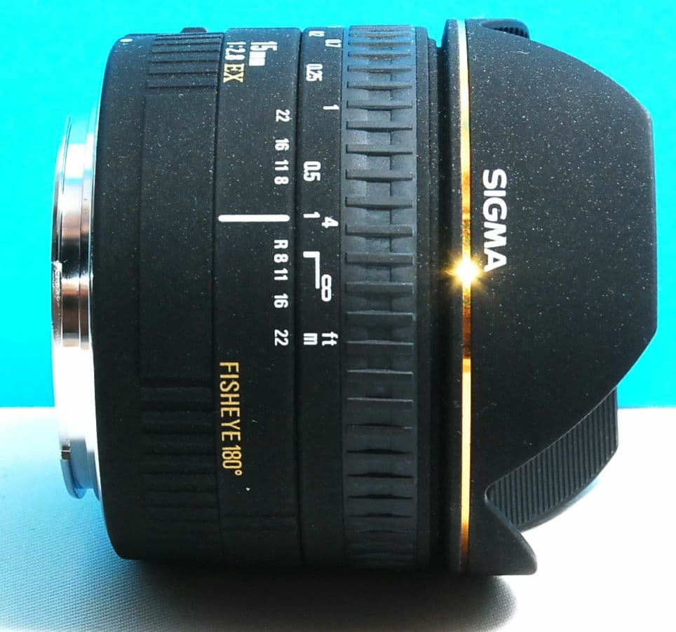SIGMA 15mm F/2.8 EX FISHEYE キャノン用　送料無料
