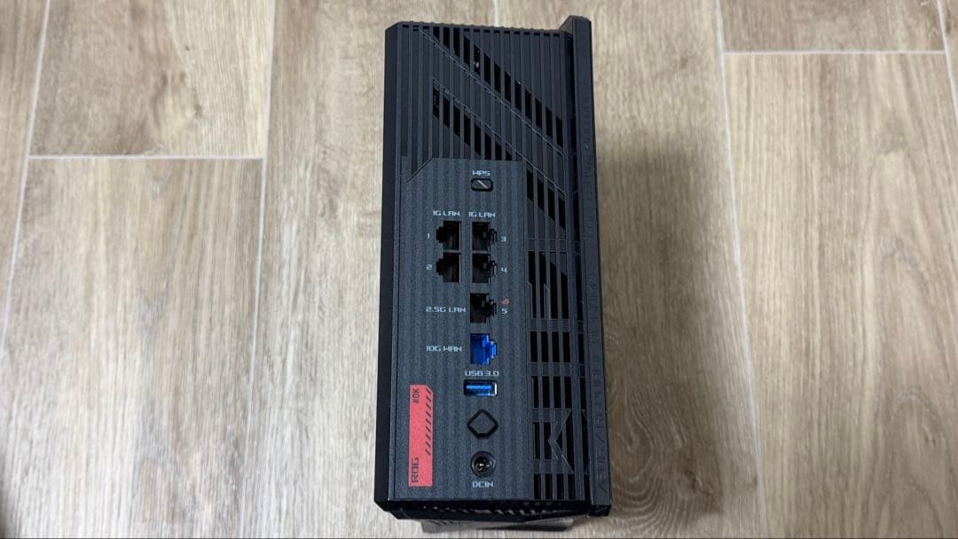 ASUS GS-BE7200X Wi-Fi 7対応ゲーミングルーター