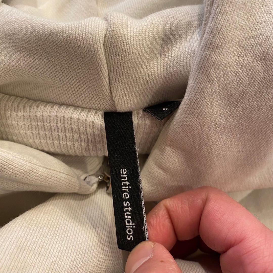 entire studios フルジップパーカー