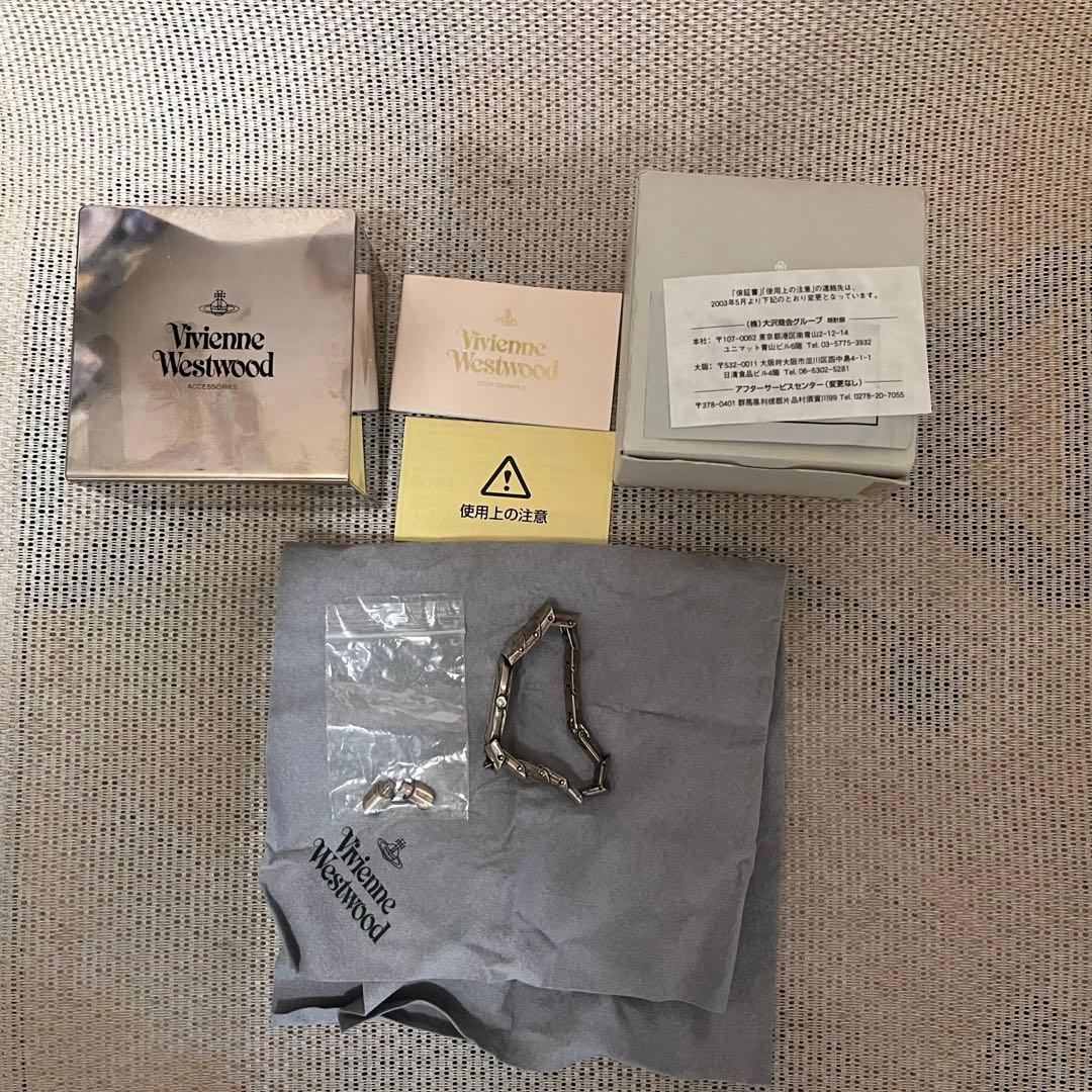 N*K様 ヴィヴィアン Westwood 廃盤 アーマーウォッチ Silver9