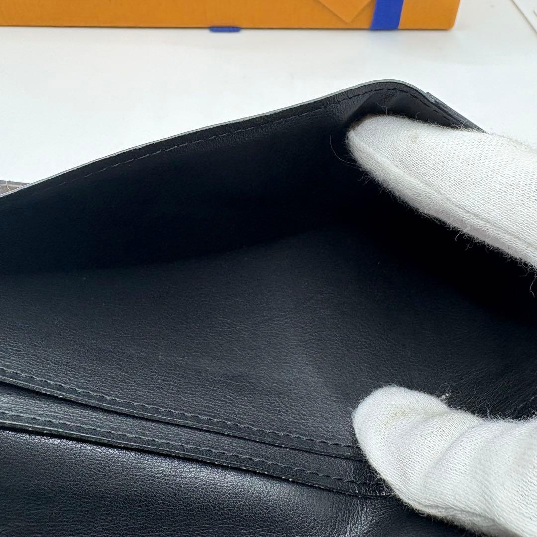 ルイヴィトン✨ダミエ アンフィニ ポルトフォイユ プラザ 長財布 黒ブラック