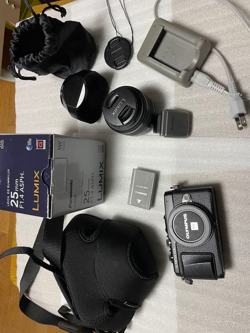 オリンパス E-PL7 パナソニックLEICA SUMMILUX F1.4