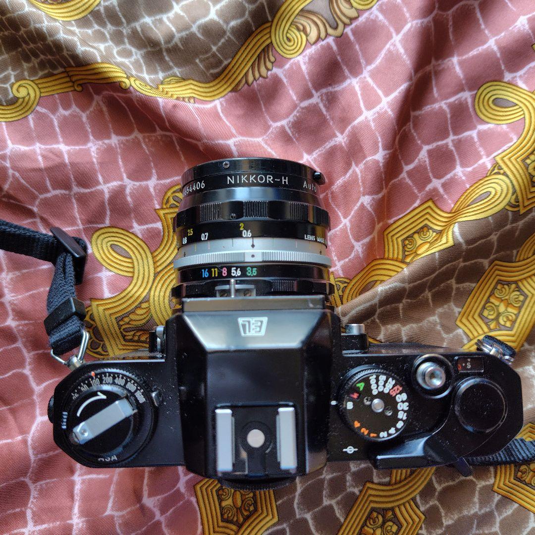 激安価格ニコマートELとNIPPON kogaku28mmf3.5完動貴重品