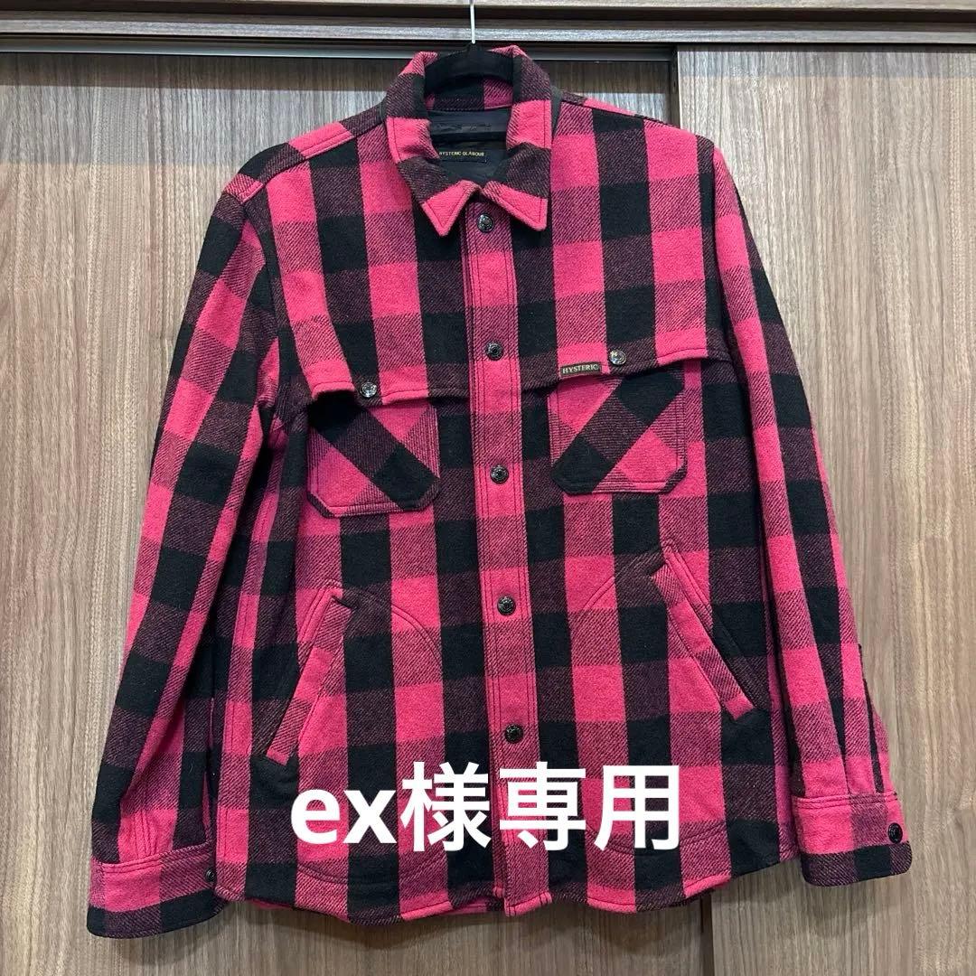 【美品】HYSTERIC GLAMOUR チェック柄ジャケット サイズM