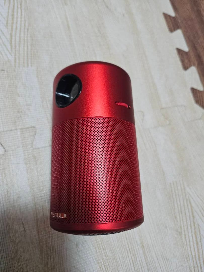 ■再値下げ!■ NEBULA プロジェクター本体 レッド ※箱なし※使用感あり