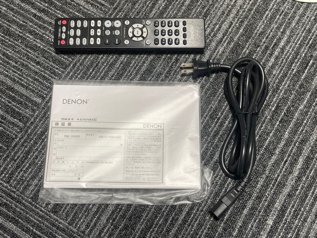DENON PMA-1600NE プリメインアンプ　中古