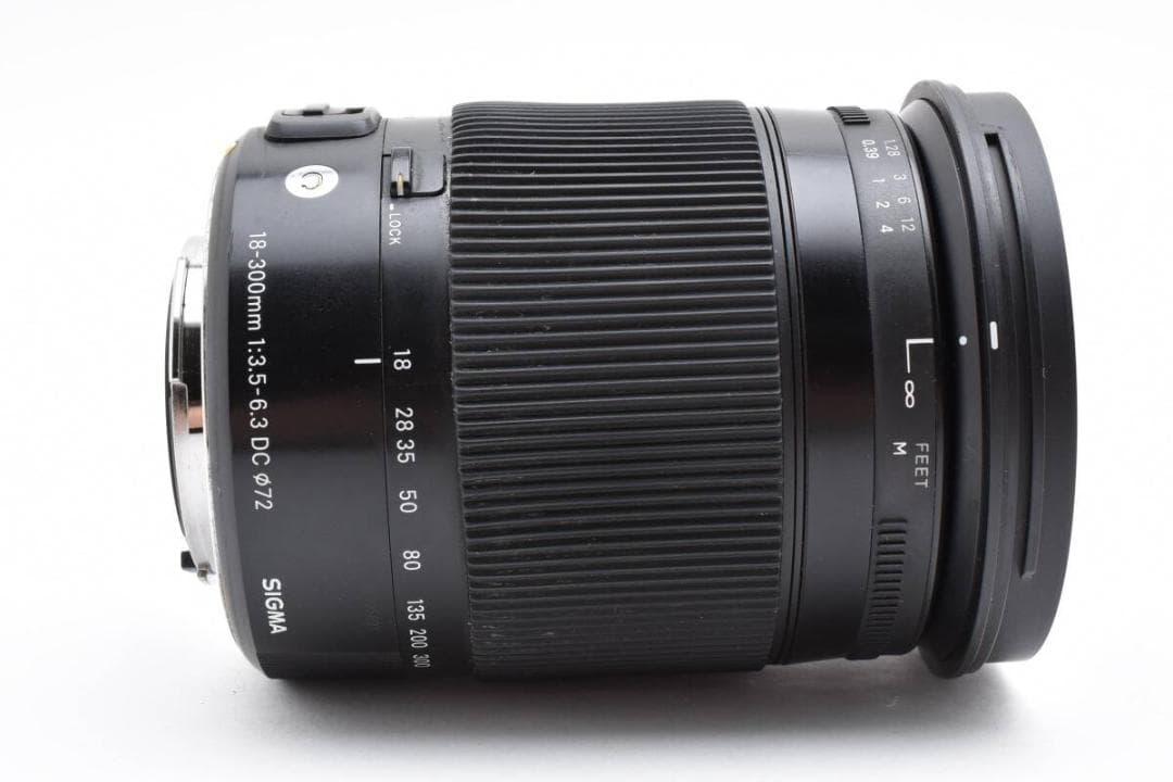 ★希少・光学美品★SIGMA 18-300mm F3.5-6.3 SA#270t