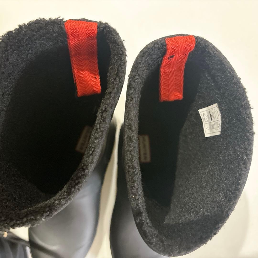 HUNTER ハンターシェルパ ブーツ 長靴　完全防水　黒　UK5 24