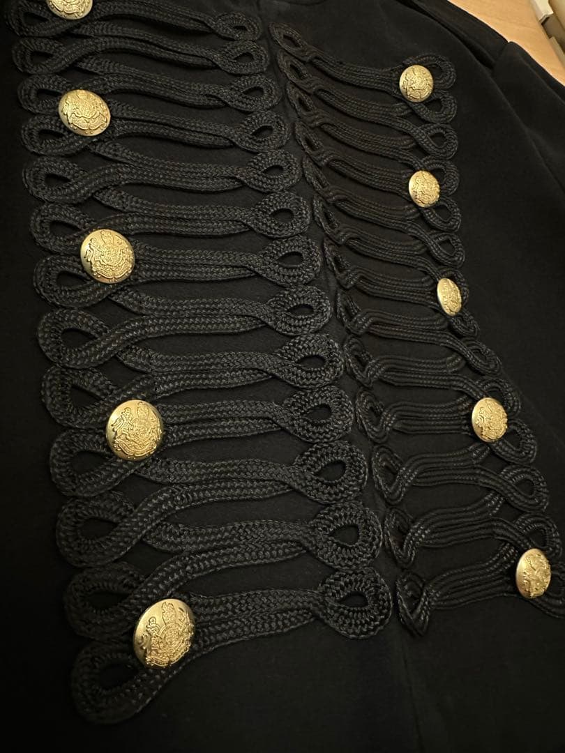 人気デザイン✨GAP ギャップ ナポレオンジャケット　金ボタン　ブラック　L