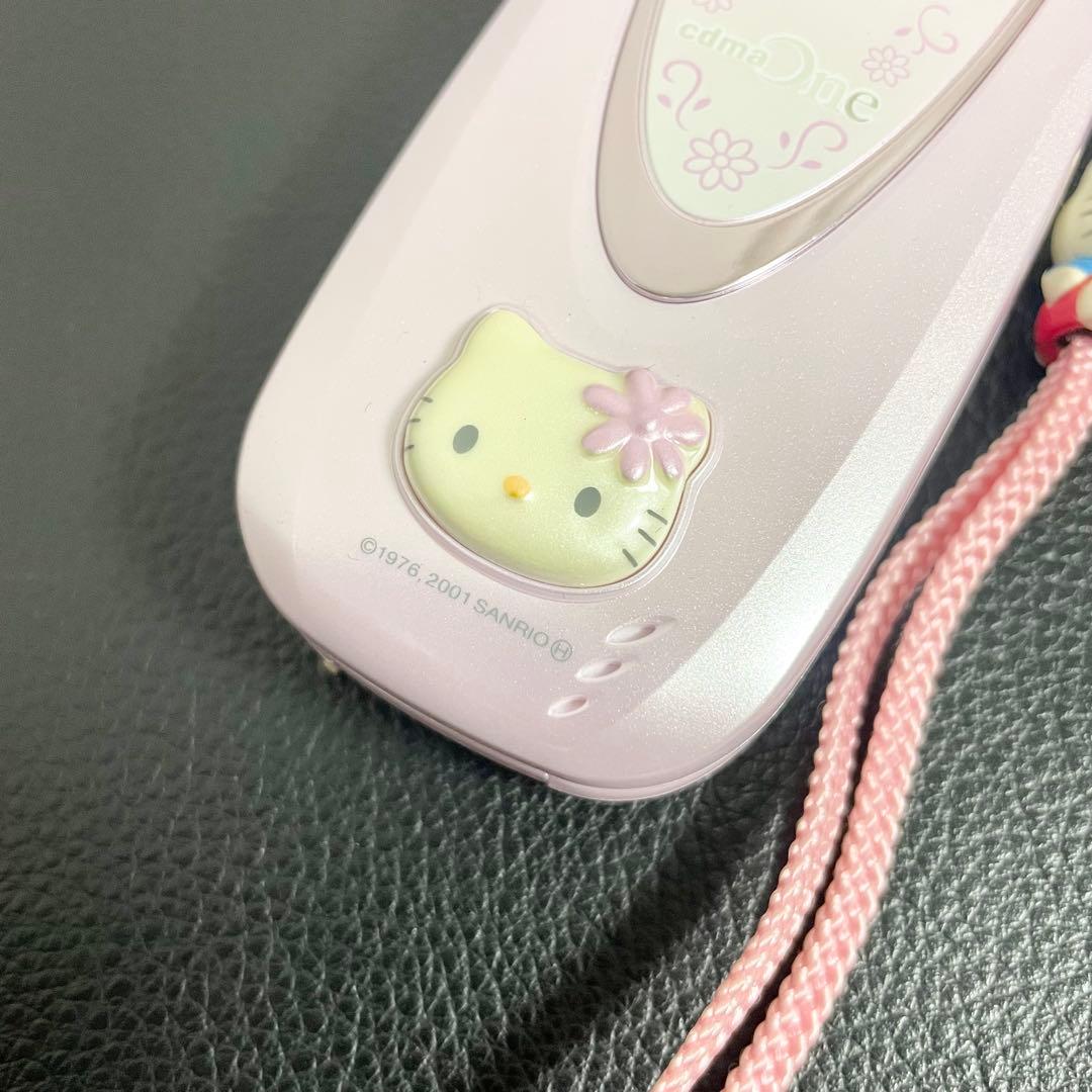 【レア・希少】キティーちゃん 携帯電話 ガラケー モックアップ 店頭用展示品