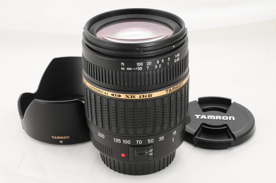 【超広角望遠レンズ】TAMRON 18-200mm Di2 canon オマケ多