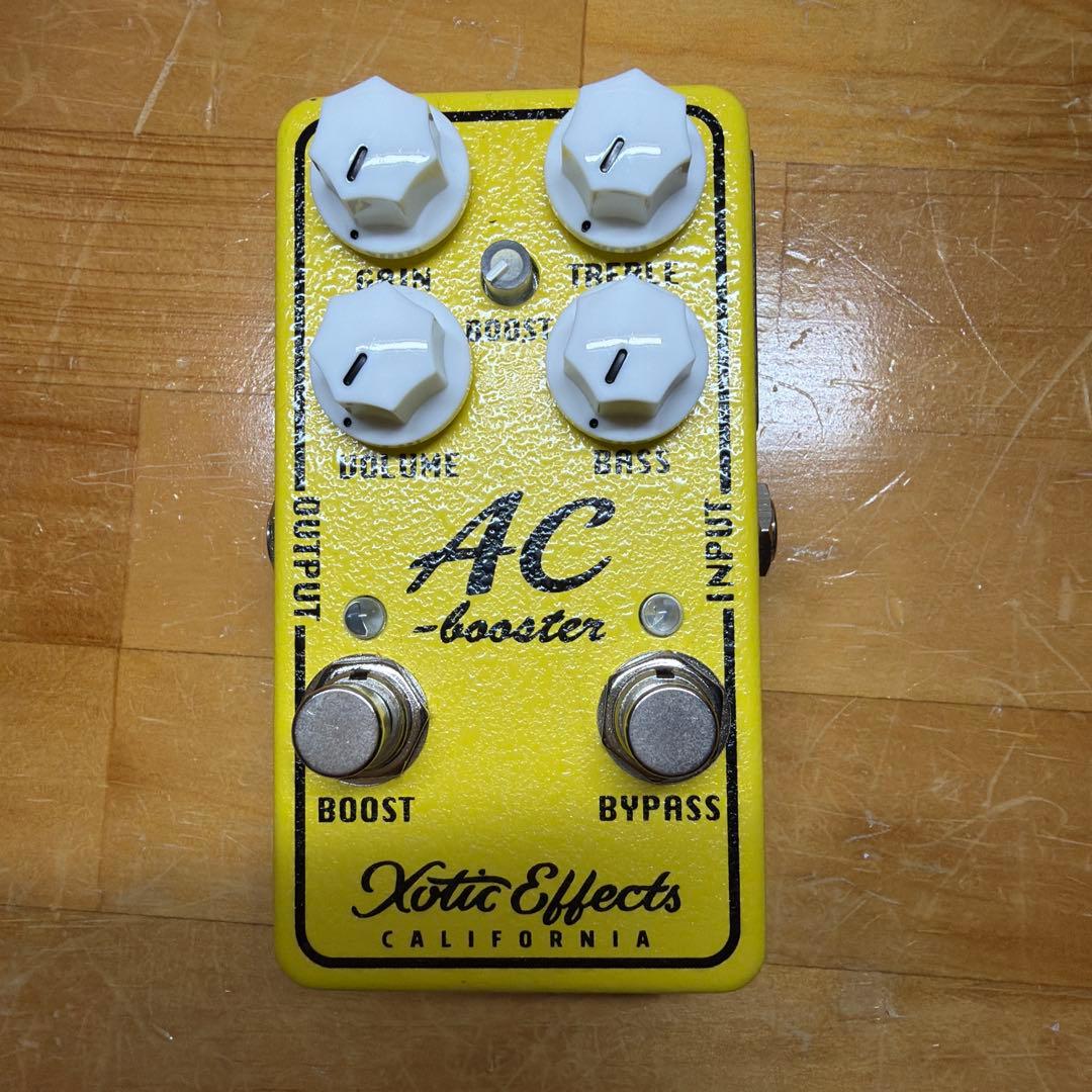 Xotic Effects AC Booster イエロー