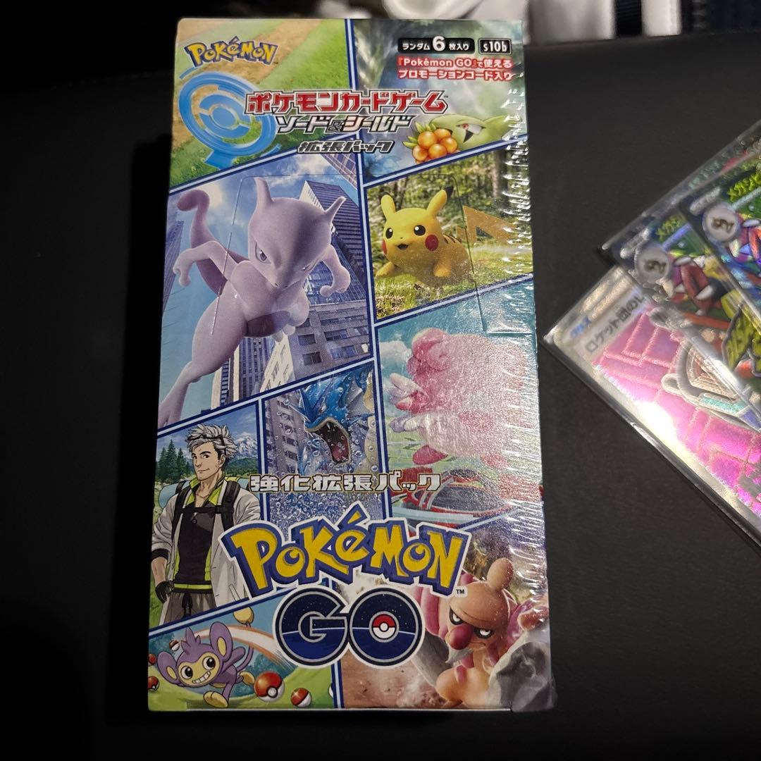 ポケモンカードゲーム ポケモンGO 未開封 シュリンク付き　おまけカード付