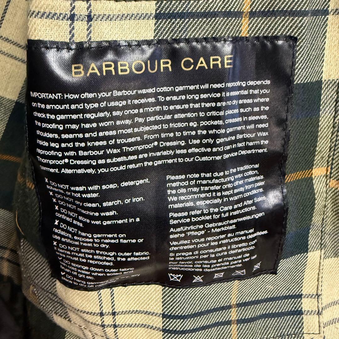 【キリン】美品　Barbour Bedaleバブアー　ビデイル　42