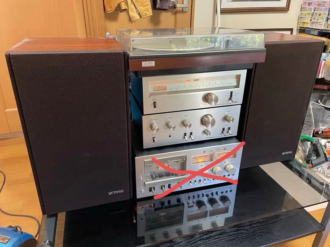 pioneer オーディオシステム セット SA-6600Ⅱ ジャンク