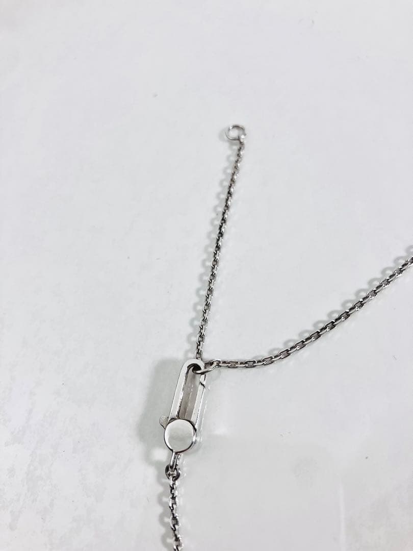 【超美品】GUCCI クロス ネックレス 十字架 男女兼用 シルバー925