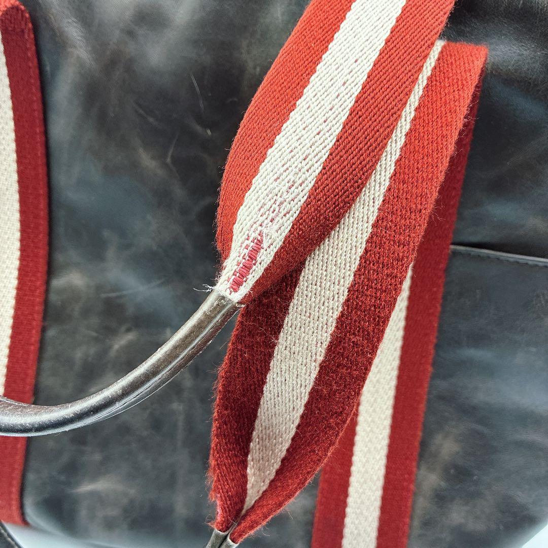 バリー　トレインスポッティング A4 サイドポケット トートバッグ 本革 レザー