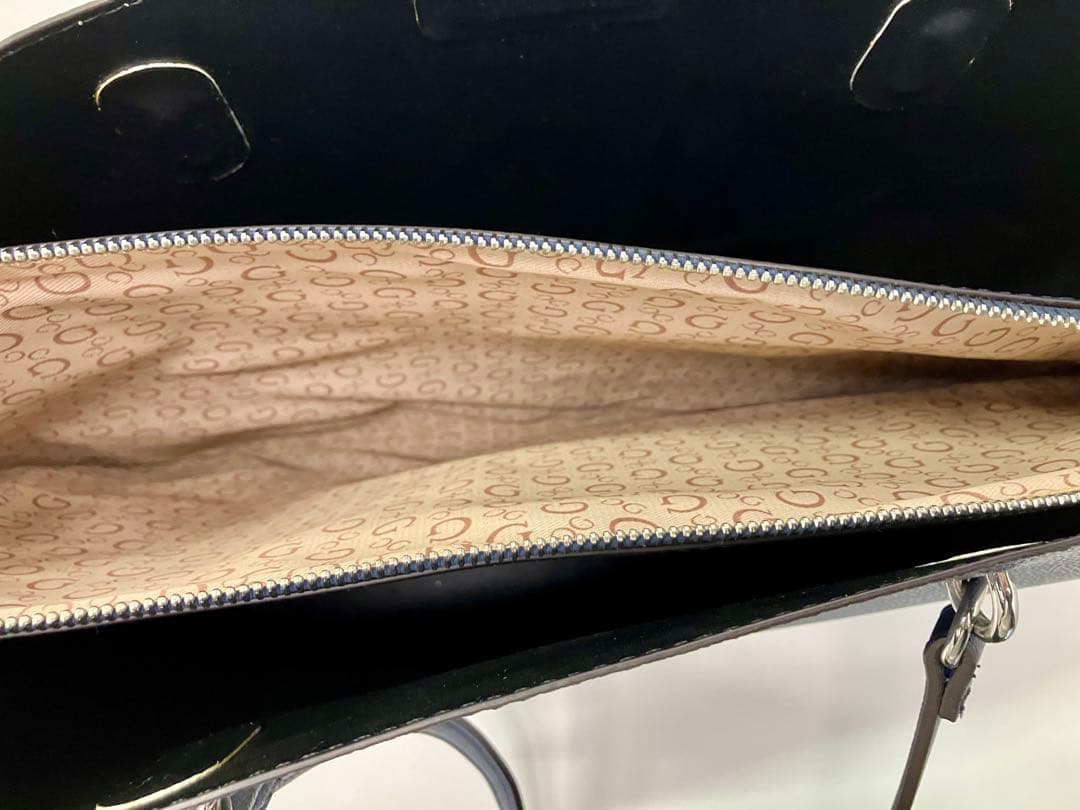 【新品未使用品】GUESS ネイビー トートバッグ