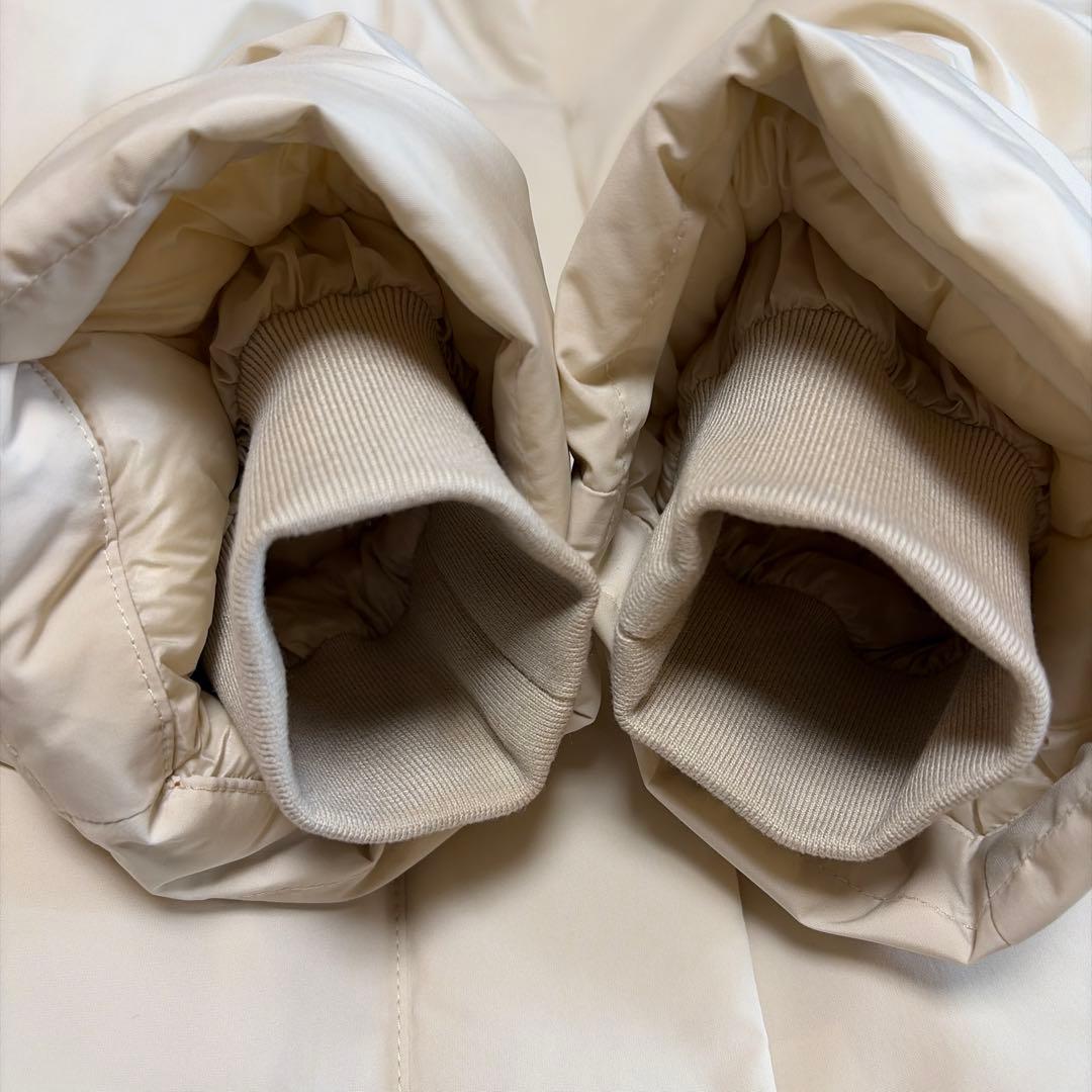 ウールリッチ ラグジュアリー コクーン ジャケット ダウン ミルキークリーム S