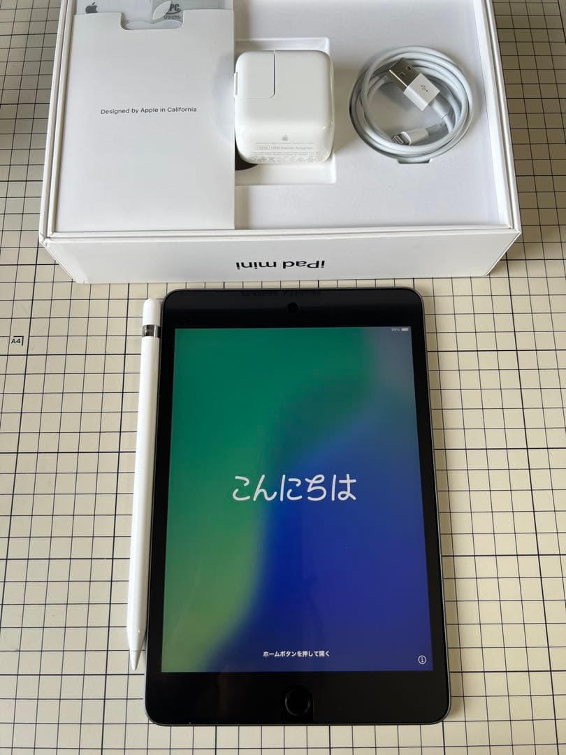 iPadmini5 64GB ApplePencil付属