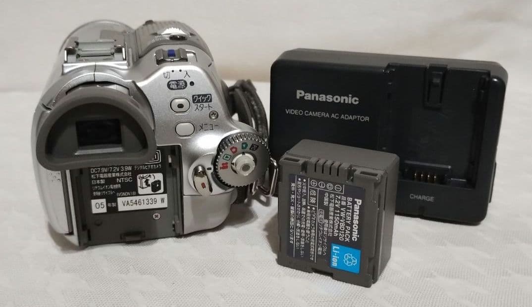 値下げ！『Panasonic NV-GS150』 ビデオカメラ 本体　中古美品