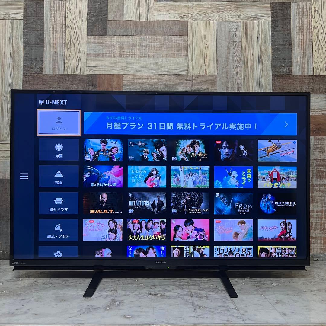 即日受渡❣️全国送料込シャープ40型テレビWチューナYouTube Netflix