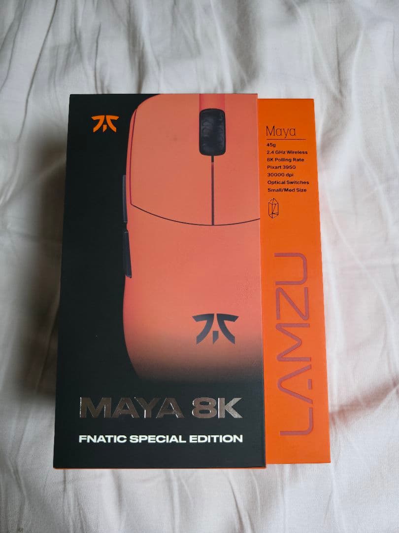 マウス・トラックボール Lamzu MAYA 8K FNATIC SPECIAL EDITION