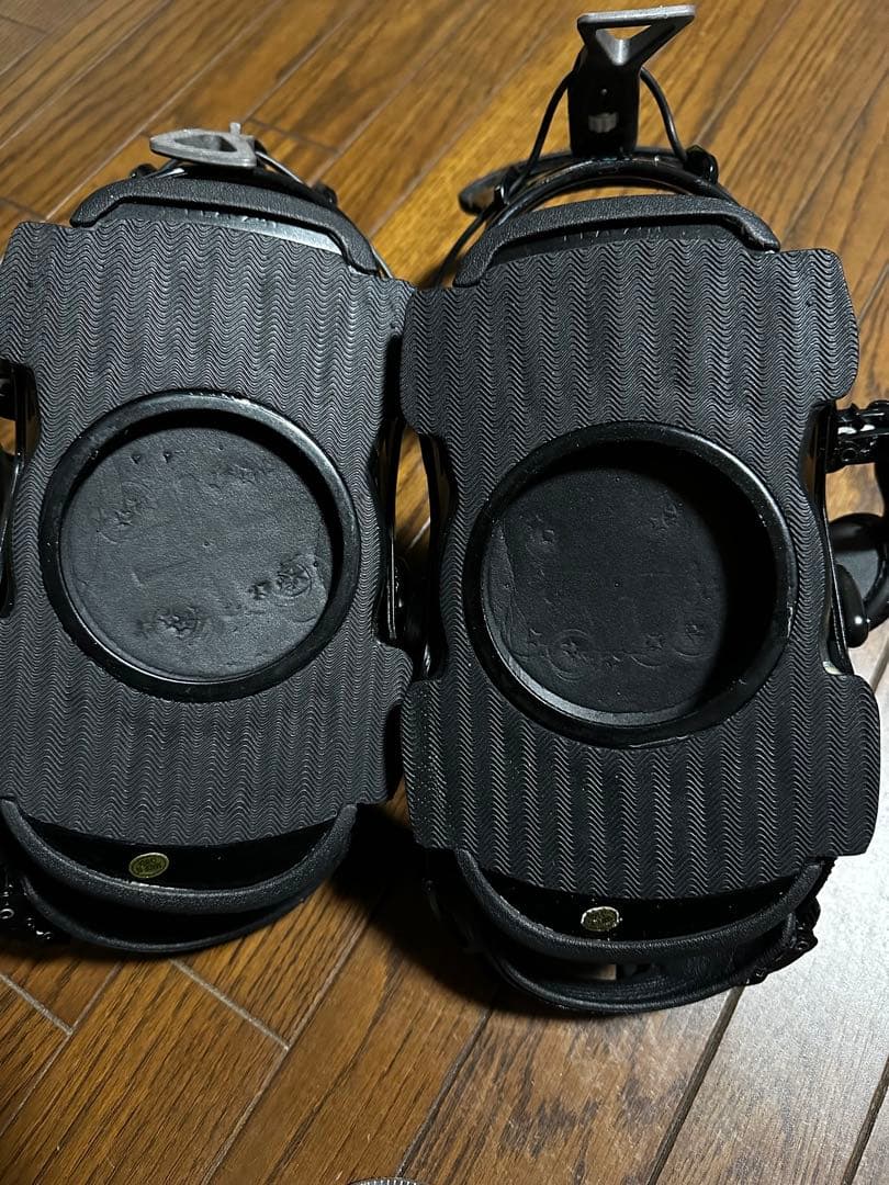 SPスノーボードビンディング ブラック/ブルー