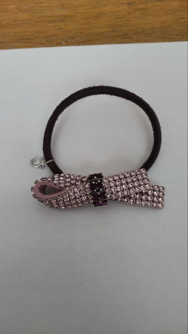 コンプレックスビズ クリスタルメッシュパヴェポニー