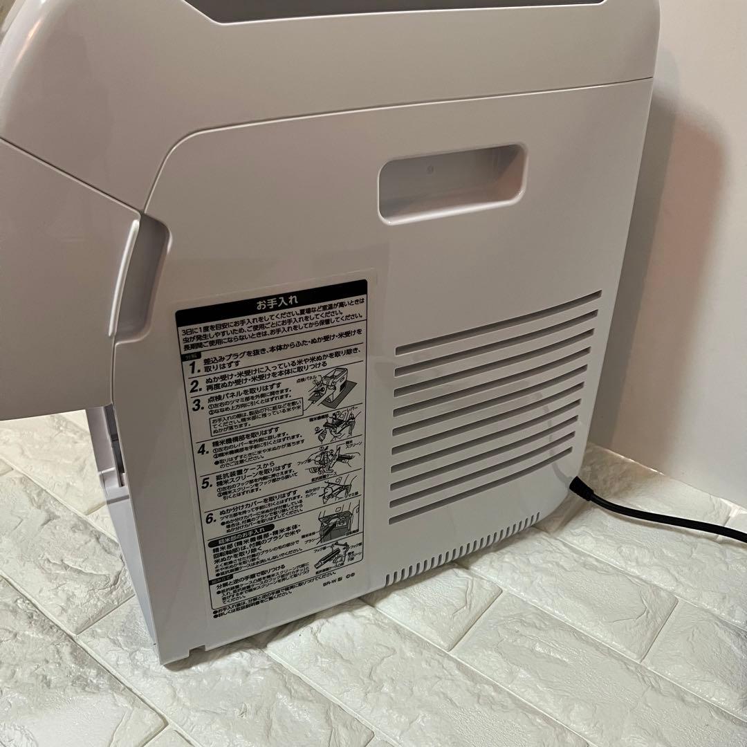 象印 マホービン 家庭用 精米機 つきたて風味 BR-WA10型　ブラシ付き