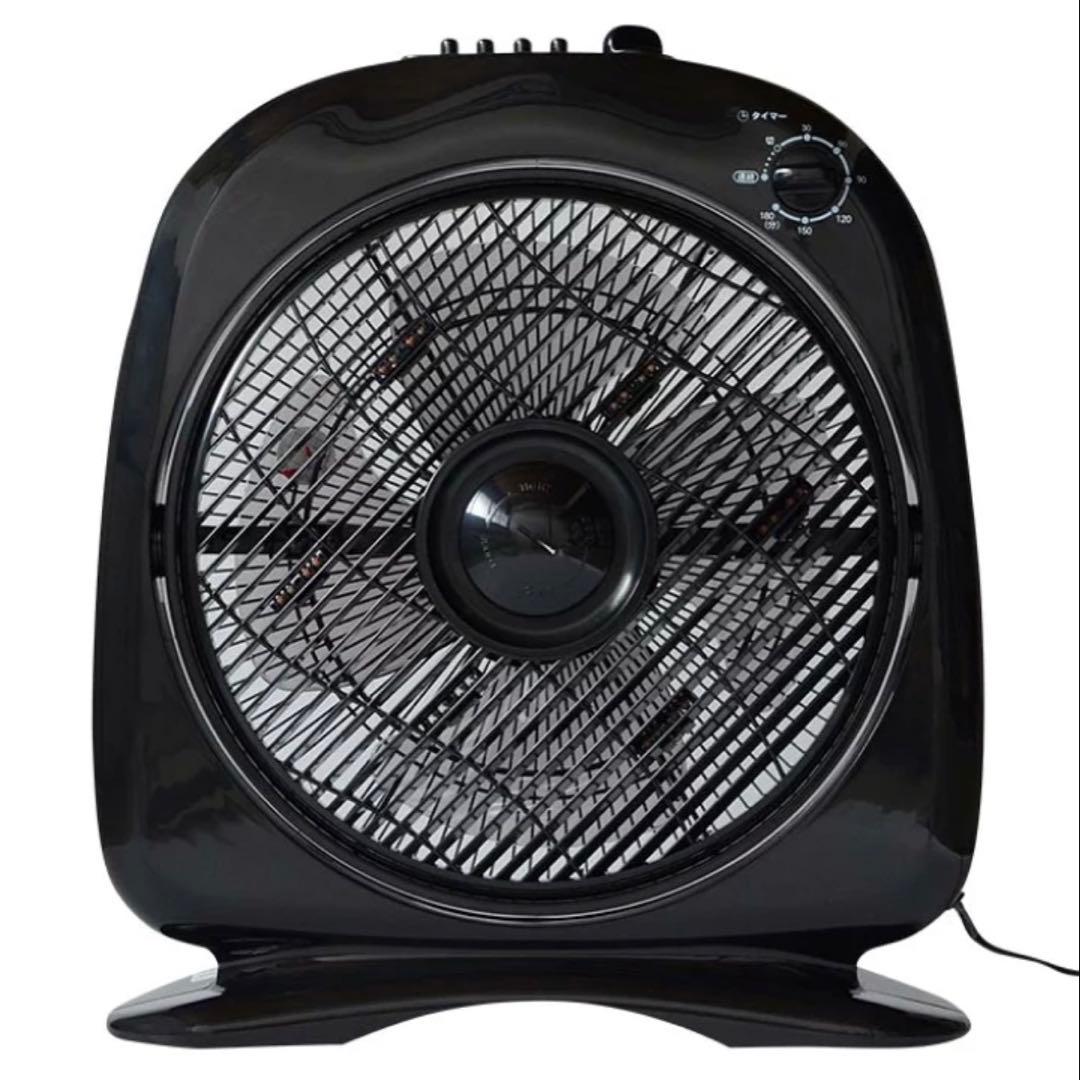 森林の滝 黒 サーキュレーター マイナスイオン機能付き