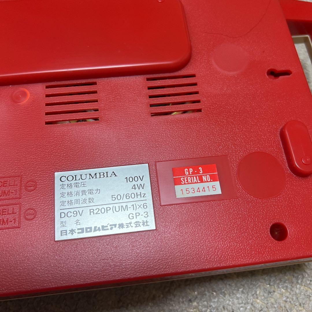 新生活に★デノン★GP-3R ポータブルプレーヤー　レコード