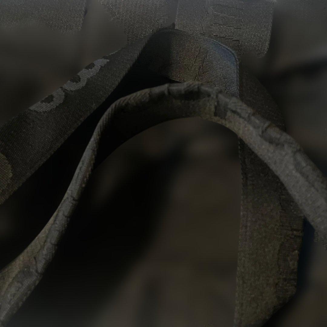 べるりんSPUREME woven large tote トートバッグ黒大