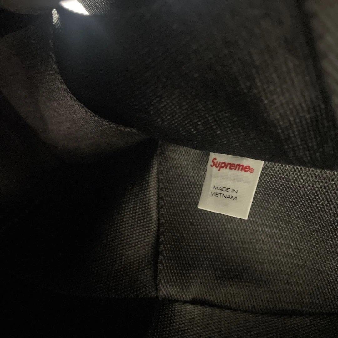 べるりんSPUREME woven large tote トートバッグ黒大