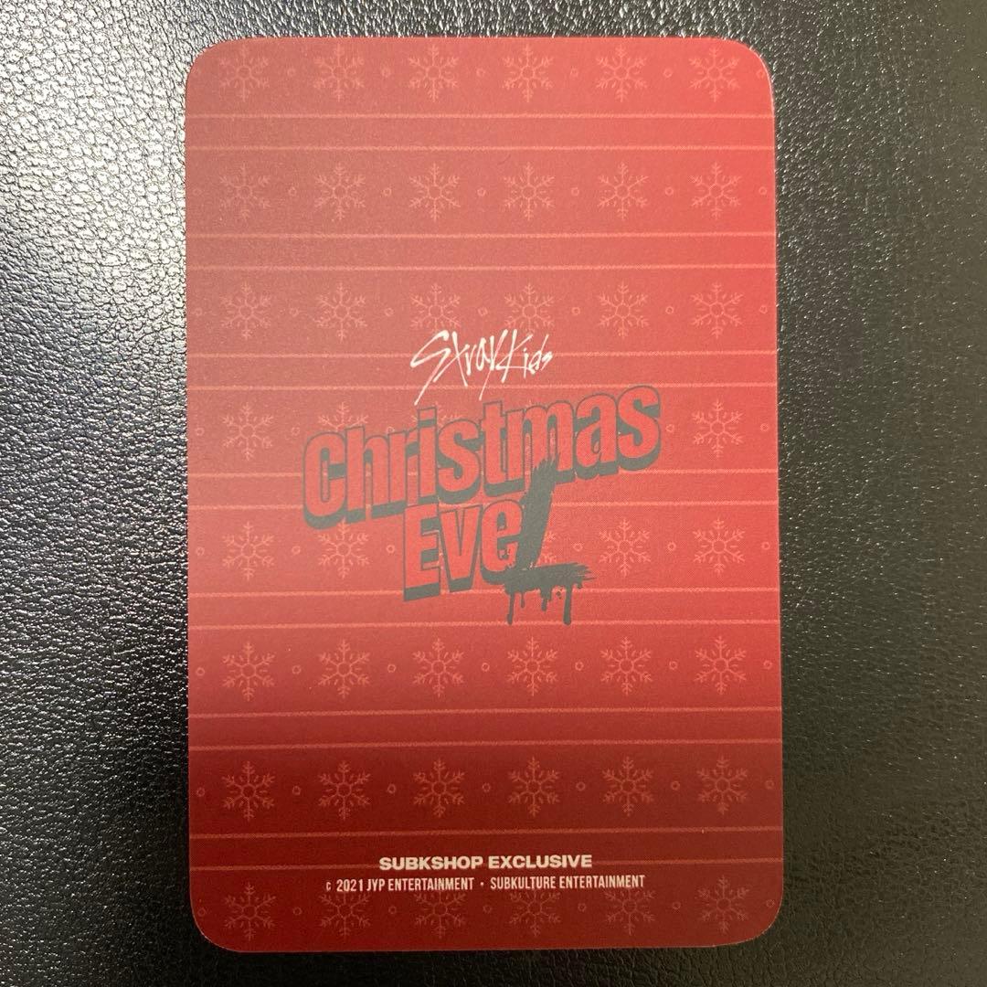 スキズ　christmas evel スンミン　subk 特典トレカ