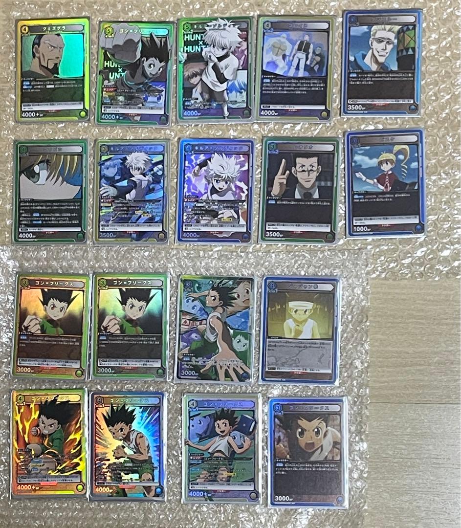 HUNTER × HUNTER ユニオンアリーナ R SR R星1 パラレル