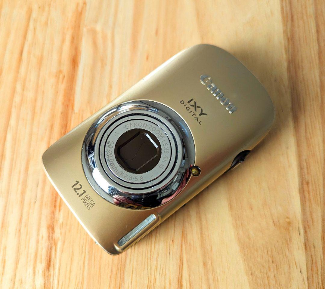 【動作未確認】Canon IXY 510 デジタルカメラ 希少ゴールド
