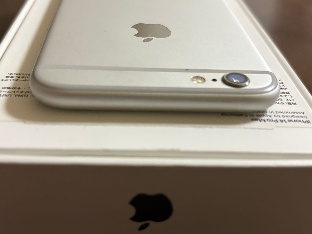 【美品です】バッテリー残99% iPhone6 シルバー 16GB