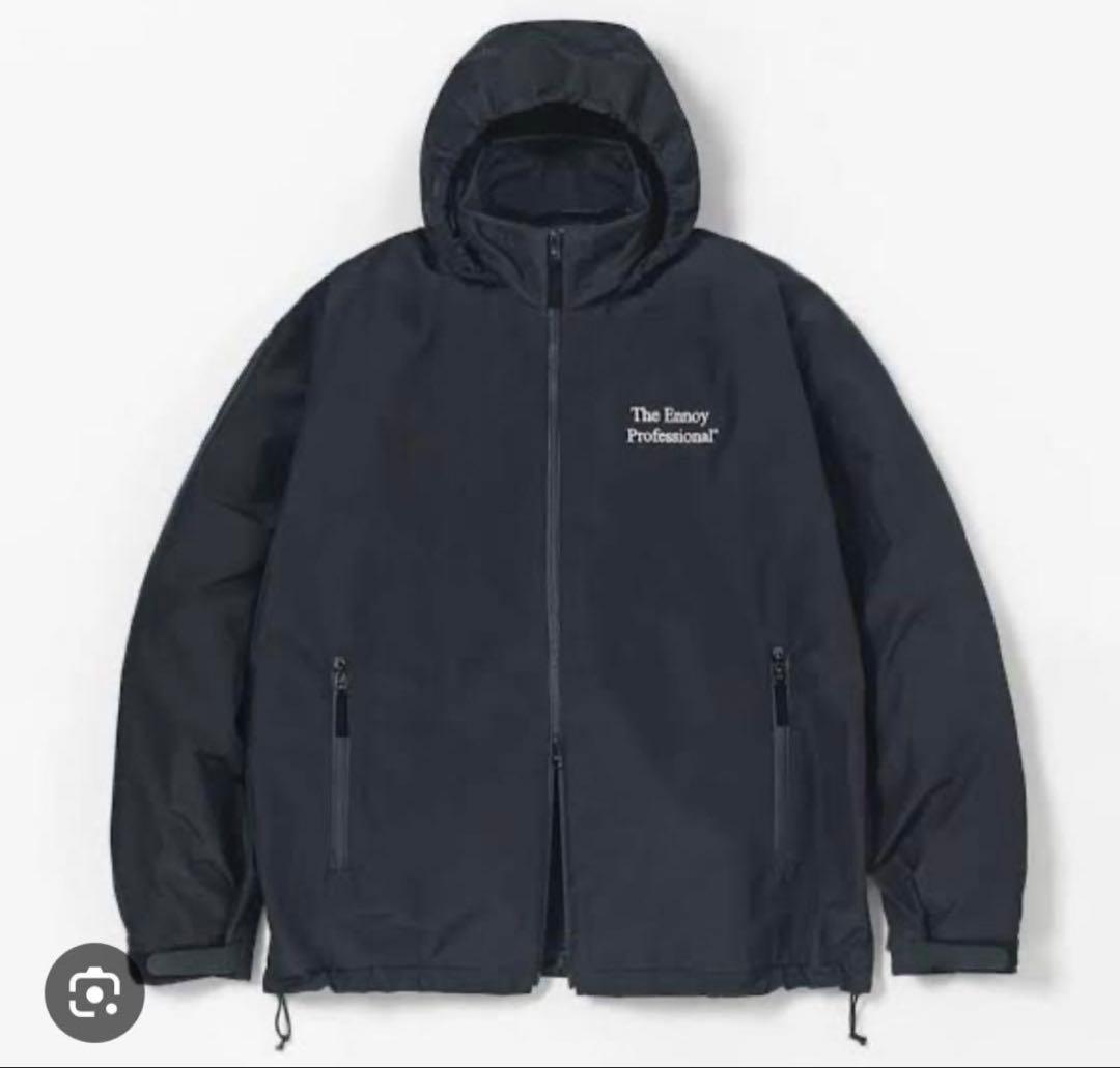 ENNOY 3Layer Shell Jacket Black M エンノイ