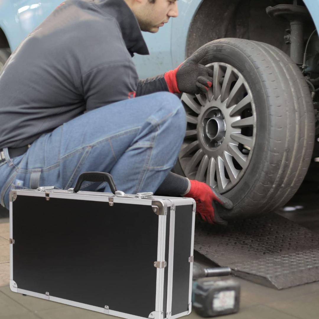 4個セット⭐️アルミツールケース⭐️アタッシュケース ブラック クッション付