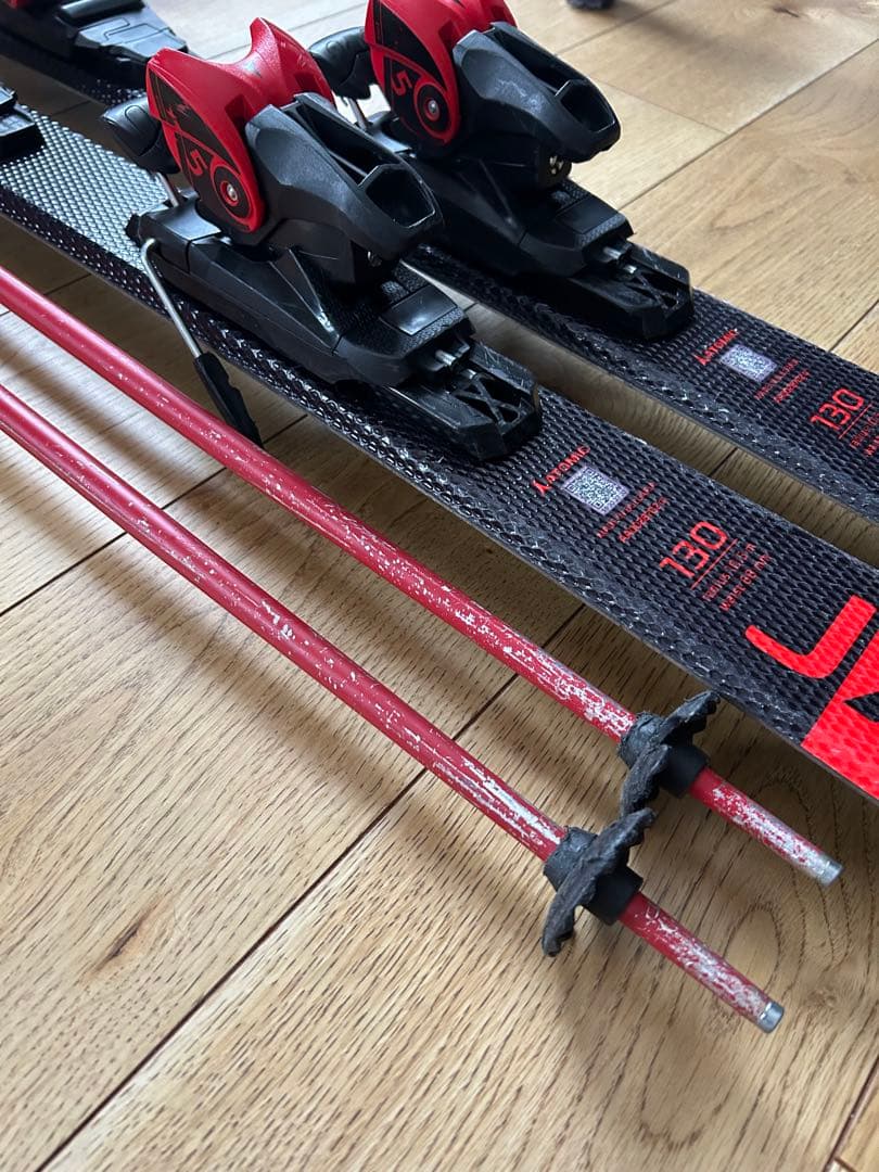 Atomic JX 130 スキーストックセット