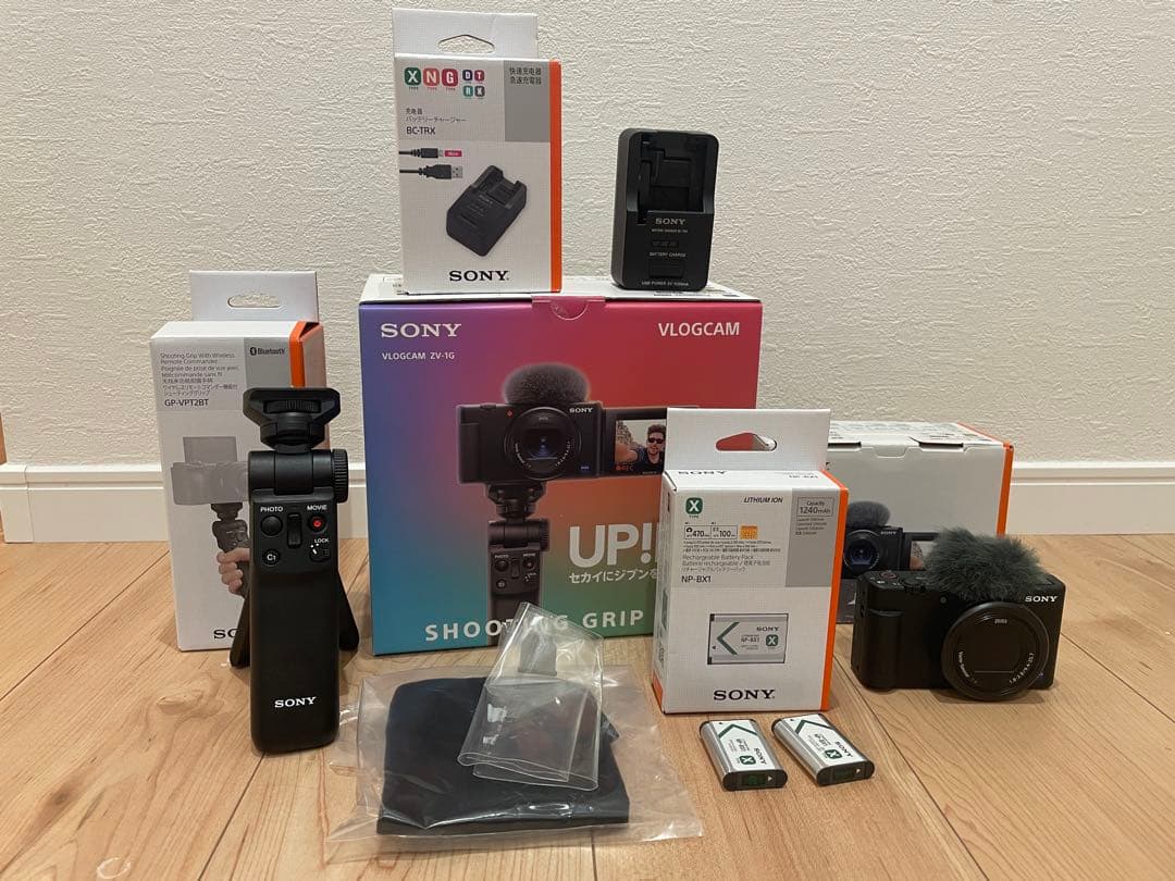 **⋆様 SONY VLOGCAM ZV-1 シューティンググリップキット